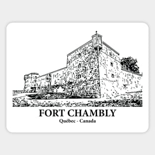 Fort Chambly - Québec Magnet